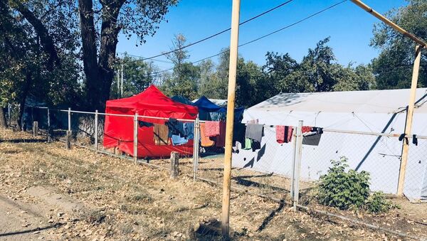 Лагерь трудовых мигрантов на станции Лихая под Ростовом - Sputnik Узбекистан