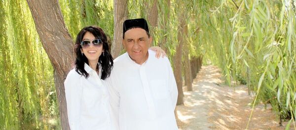 Леди Гули Мурадова вместе с супругом лордом Мухаммад Шейх Илтафом - Sputnik Ўзбекистон