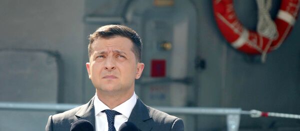 Президент Украины Владимир Зеленский Президент Украины Владимир Зеленский - Sputnik Узбекистан