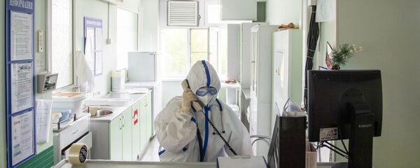Лечение детей с COVID-19 в ГБУЗ ДГКБ им. З.А. Башляевой - Sputnik Узбекистан