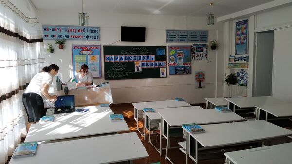 Школа №30 в Бухаре готовится принять учеников - Sputnik Ўзбекистон