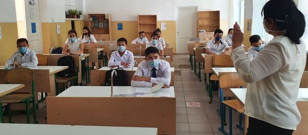 Школа №27 Мирзо-Улугбекского района Ташкента - Sputnik Узбекистан