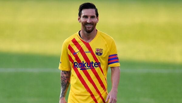 Argentinskiy futbolist Lionel Messi - Sputnik O‘zbekiston
