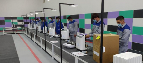 В Фергане запустили производство кислородных концентраторов В Фергане запустили производство кислородных концентраторов - Sputnik Узбекистан