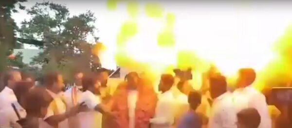 small helium balloons causes huge explosion | tamilnadu - Sputnik Узбекистан