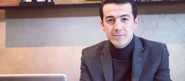 Машраб Мадрахимов - ведущий специалист представительства Агентства по внешней трудовой миграции - Sputnik Узбекистан