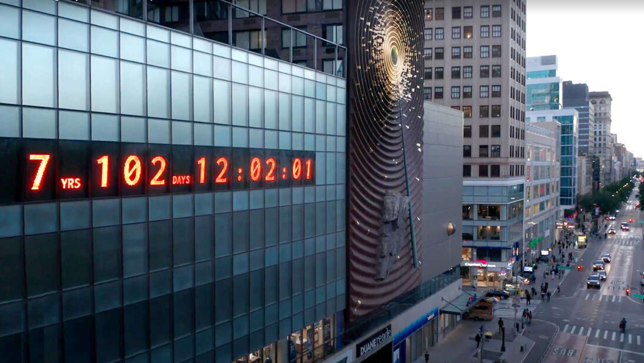 Часы на Манхэттене возле Юнион-сквер