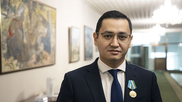 Бахром Исмаилов — Исполнительный директор благотворительного фонда Саховат - Sputnik Узбекистан