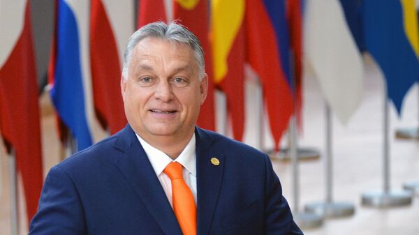 Премьер-министр Венгрии Виктор Орбан - Sputnik Узбекистан