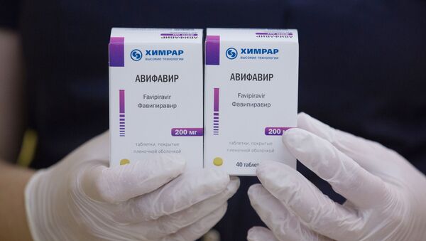 Отечественный препарат Авифавир для лечения COVID-19 начали поставлять в регионы России - Sputnik Узбекистан
