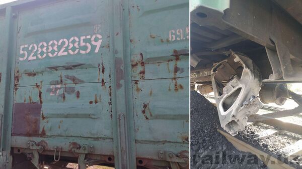 На станции Сергели с рельсов сошел вагон грузового поезда - Sputnik Узбекистан