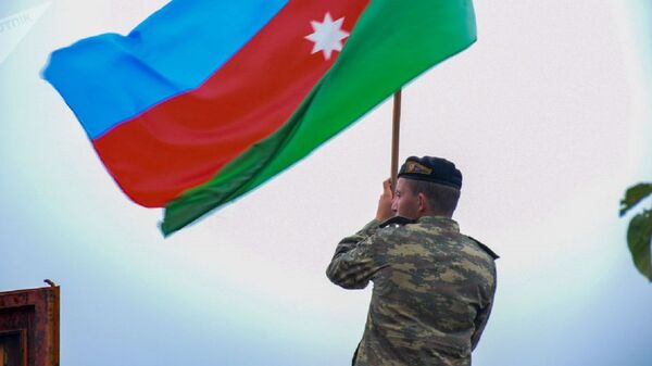 Flag Azerbaydjana - Sputnik Oʻzbekiston