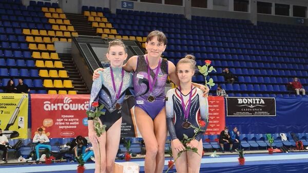 Oksana Chusovitina zavoyevala zolotuyu medal v Kiyeve - Sputnik O‘zbekiston