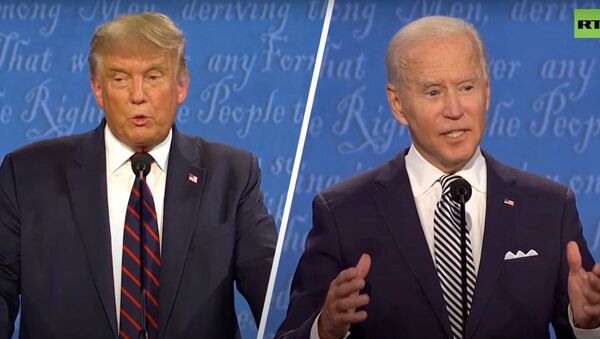 Позор Америки: как прошел первый раунд президентских дебатов в США - Sputnik Узбекистан