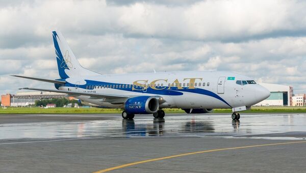 Казахстанская авиакомпания SCAT получила разрешение на выполнение полетов по маршруту Актау-Ургенч-Актау. - Sputnik Ўзбекистон