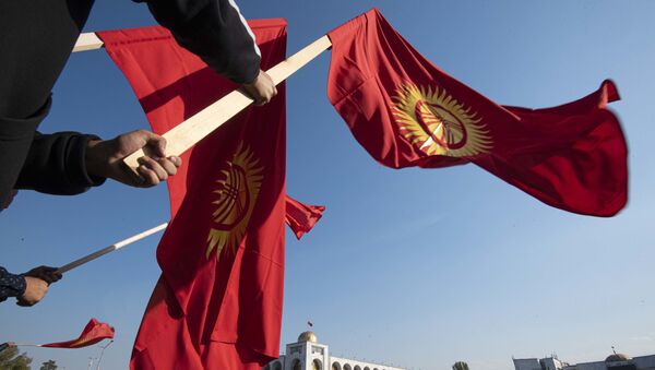 Протесты после парламентских выборов в Кыргызстане - Sputnik Ўзбекистон