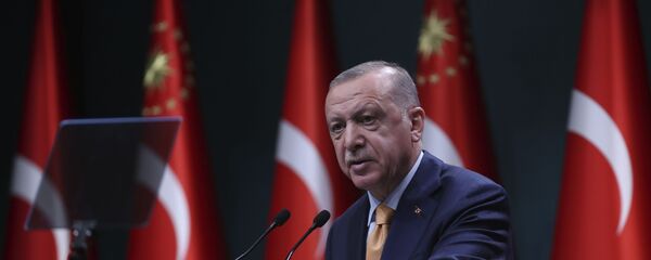 Президент Турции Реджеп Тайип Эрдоган - Sputnik Ўзбекистон