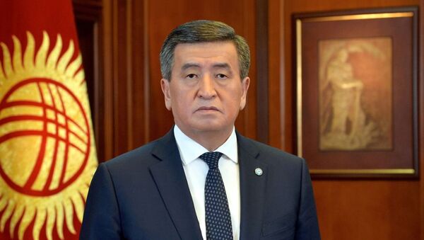 Президент Кыргызстана Сооронбай Жээнбеков - Sputnik Ўзбекистон