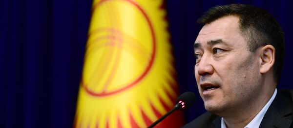 Новоизбранный премьер-министр Садыр Жапаров Новоизбранный премьер-министр Садыр Жапаров - Sputnik Ўзбекистон