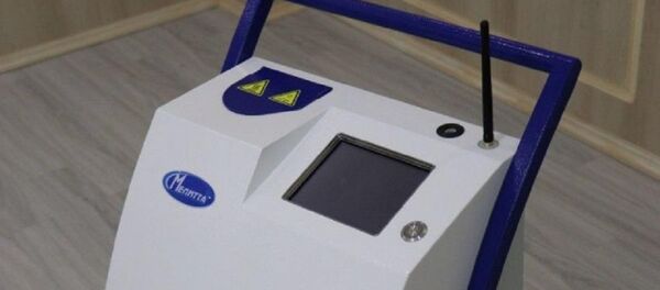 Мобильная установка для дезинфекции медицинских и лабораторных помещений - Sputnik Узбекистан