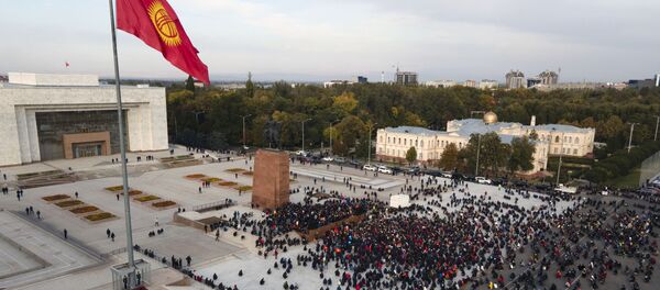 Situatsiya v sentre Bishkeka - Sputnik O‘zbekiston