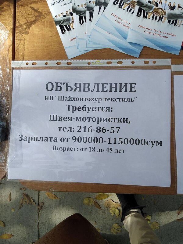 Все профессии нужны: как узбекистанцы ищут работу в разгар пандемии Все профессии нужны: как узбекистанцы ищут работу в разгар пандемии - Sputnik Узбекистан
