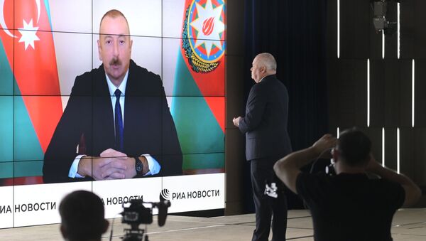 Intervyu I. Aliyeva i N. Pashinyana RIA Novosti - Sputnik O‘zbekiston
