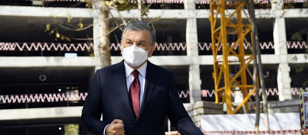 Шавкат Мирзиёев посетил строительство Университета геологических наук - фото - Sputnik Узбекистан