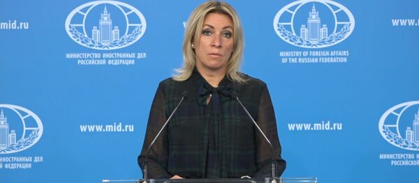 Захарова: Москва ответит на новые антироссийские санкции Евросоюза - Sputnik Узбекистан