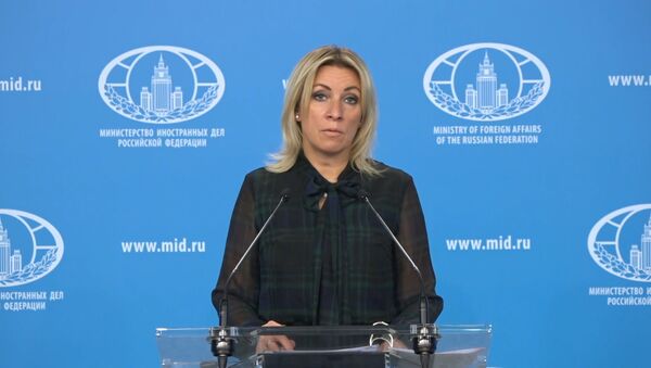 Захарова: Москва ответит на новые антироссийские санкции Евросоюза - Sputnik Узбекистан