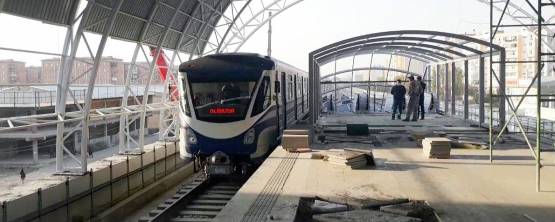 Состоялся тестовый запуск поезда на Сергелийской линии метро - Sputnik Узбекистан, 1920, 06.07.2021
