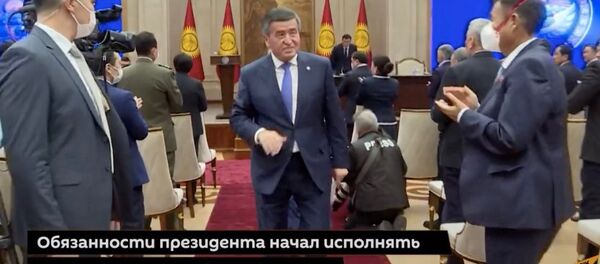 Последнее выступление Жээнбекова в качестве президента — как это было - Sputnik Узбекистан