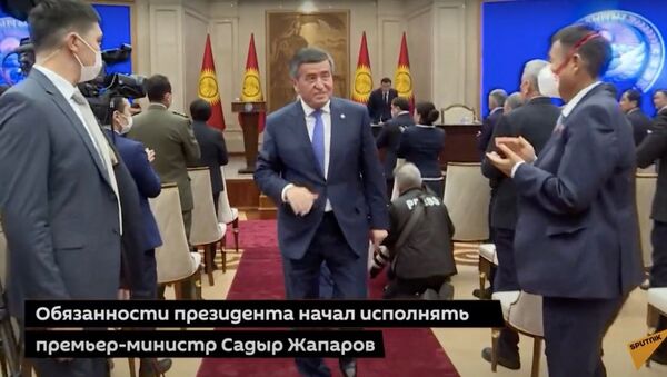 Последнее выступление Жээнбекова в качестве президента — как это было - Sputnik Узбекистан