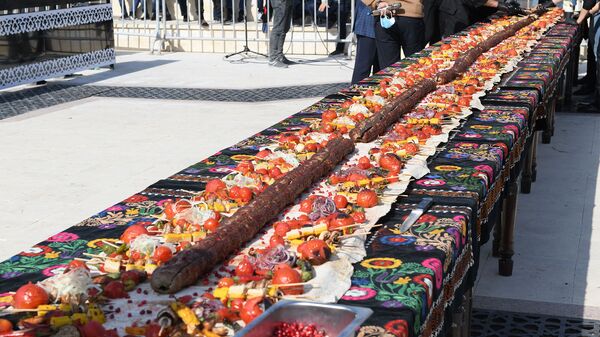Gastronomicheskiy festival v parke Navruz v Tashkente - Sputnik O‘zbekiston