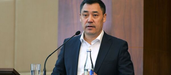 Новоизбранный премьер-министр Киргизии Садыр Жапаров Новоизбранный премьер-министр Киргизии Садыр Жапаров - Sputnik Ўзбекистон