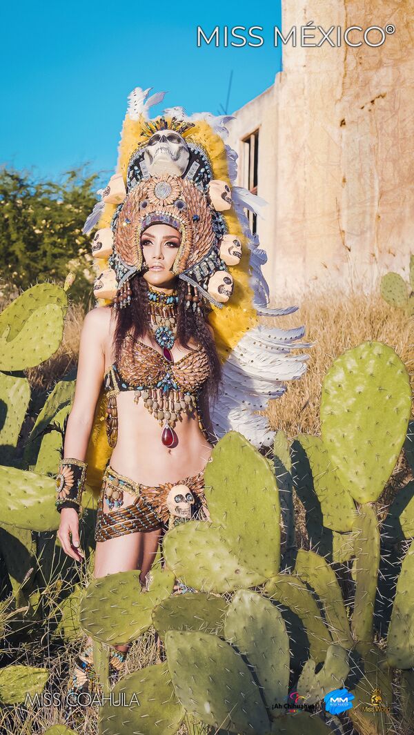 Miss Mexiko tanlovi ishtirokchisi Georgina Vargas - Sputnik O‘zbekiston