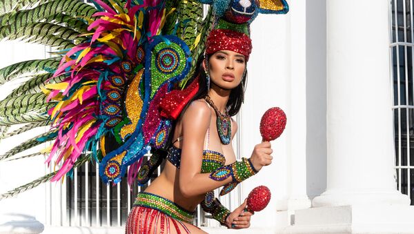 Miss Mexico 2020 tanlovi ishtirokchisi Ayram Ortíz, Sonora shtatidan. - Sputnik O‘zbekiston