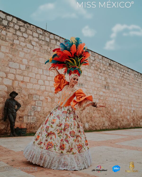 Miss Mexiko-2020 tanlovining ishtirokchisi Jennifer Alvares, Campeche shtatidan - Sputnik O‘zbekiston