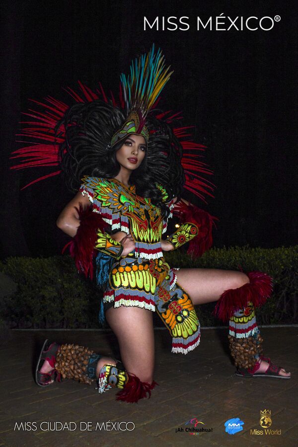 Miss Meksika-2020da ishtirok etuvchi Jessica Farjat, Sudad-De-Meksika shahridan. - Sputnik O‘zbekiston