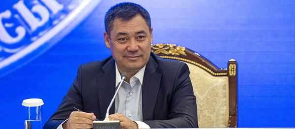 Премьер-министр Киргизии Садыр Жапаров - Sputnik Ўзбекистон