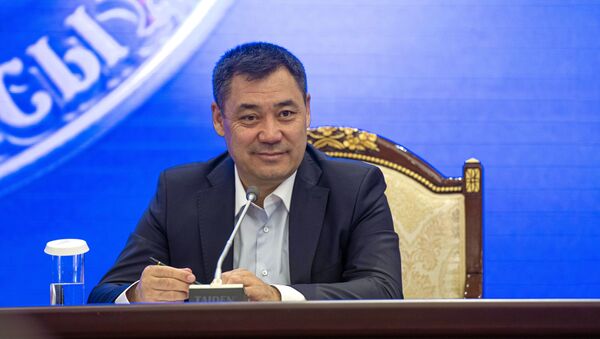 Premyer-ministr Kirgizii Sadir Japarov - Sputnik O‘zbekiston