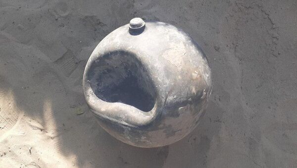 В Каракалпакстане с неба упал необычный предмет - фото - Sputnik Узбекистан