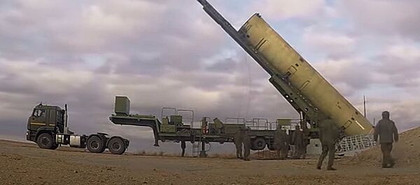 Эксклюзив: пуск новой противоракеты системы ПРО на полигоне Сары-Шаган Эксклюзив: пуск новой противоракеты системы ПРО на полигоне Сары-Шаган - Sputnik Ўзбекистон