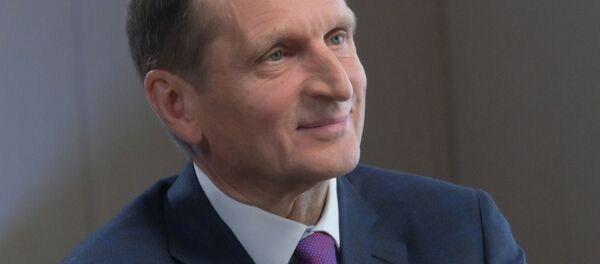 Директор Службы внешней разведки РФ Сергей Нарышкин - Sputnik Узбекистан