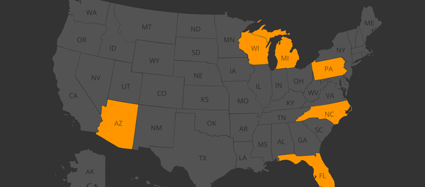 Выборы президента США–2020: интерактивная карта результатов - Sputnik Узбекистан