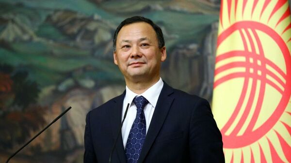 Министр иностранных дел Кыргызстана Руслан Казакбаев - Sputnik Узбекистан
