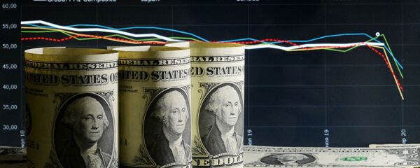 Денежные купюры США. Денежные купюры США. - Sputnik Ўзбекистон