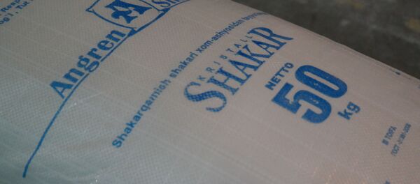 Мешок с сахарным песком - Sputnik Ўзбекистон