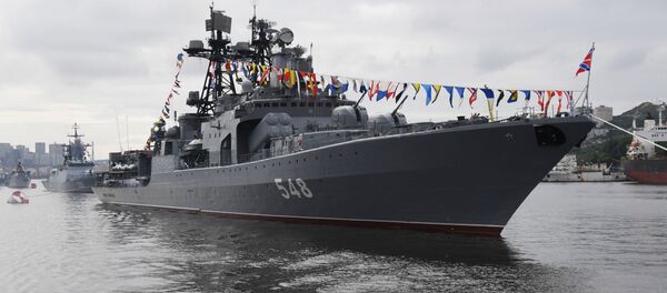 Большой противолодочный корабль (БПК) Адмирал Пантелеев Большой противолодочный корабль (БПК) Адмирал Пантелеев - Sputnik Ўзбекистон