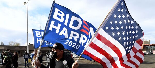 Storonniki Djo Baydena posle viborov v SShA Storonniki Djo Baydena posle viborov v SShA - Sputnik O‘zbekiston